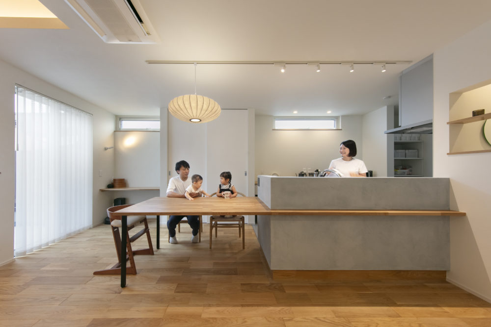 ムクヤホームの建築事例「子どもと共に育む木の家」のイメージ