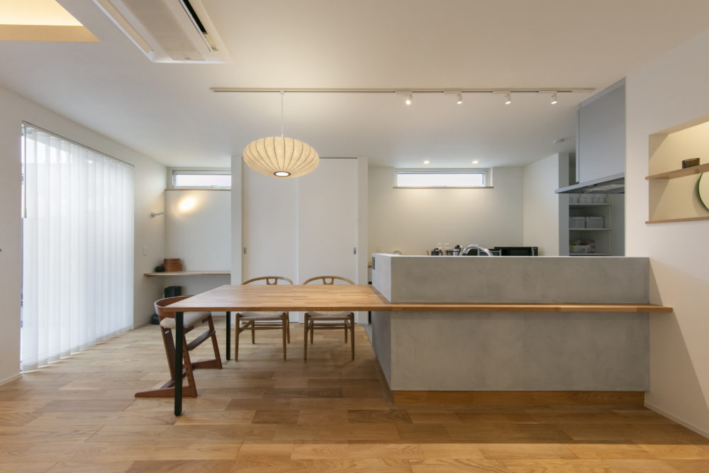 子どもと共に育む木の家のイメージ