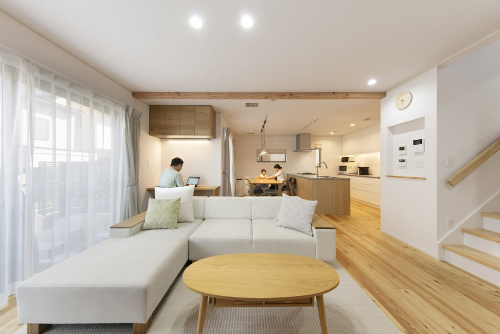 ムクヤホームの建築事例「陽だまりと暮らす家」のイメージ